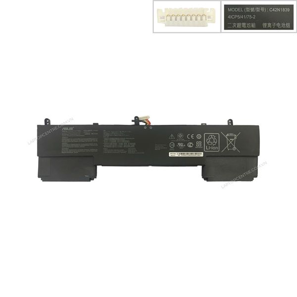  Pin Asus ZenBook 15 Pro UX534 C42N1839 15.4V 71Wh 4480mAh & UX534FA UX534FT UX563FD (ORG +) 