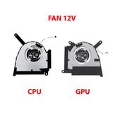 Quạt Asus Tuf FX517 DQ5DC18G002 12V 4 chân CPU & FX517ZM FX517ZM AS73 FX517ZR FX517ZC (ORG +) 