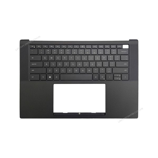  Bàn phím Dell XPS 15 9500 0MV93T US Phím đen Chữ trắng Đèn Kèm C Đen Carbon (ORG +) 