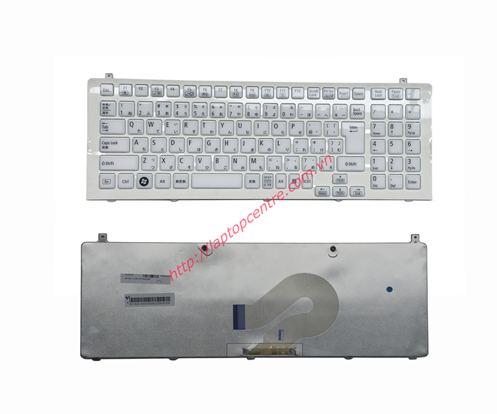  Bàn phím Nec Lavie LL750 Song ngữ Japan Phím trắng Chữ đen Số & LL750F LL750FS LL750ES LL850 ES6W LL770 (ORG +) 