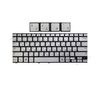  Bàn phím Samsung ATIV Book NP740U3E Song ngữ Rusia Phím bạc Chữ đen Đèn & NP730U3E (ORG +) 