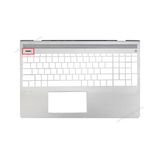  Vỏ C HP Pavilion 15 CK TPN-Q201 L01927-B31 US Bạc Kim loại (ORG +) 