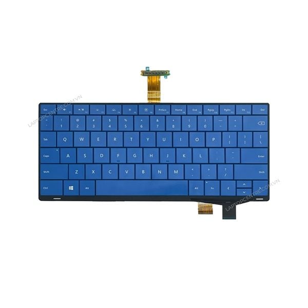  Bàn phím Microsoft Surface Pro 3 2014 FBA_RD2-00107 US Phím xanh dương Chữ trắng Không khung (ORG) 