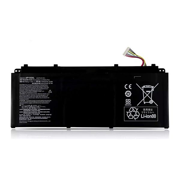  Pin Acer Aspire S5 371 AP15O5L 11.55V 4670mAh 53.9Wh & S5 371 52JR S5 371T 58CC (ORG +) 