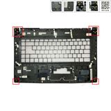  Vỏ C MSI GF Thin GF63 3076R1C212HG019 6R1C216 US Đen Kim loại Vân xước Bóng & GF63 8RC 8RD MS 16R1 (ORG +) 