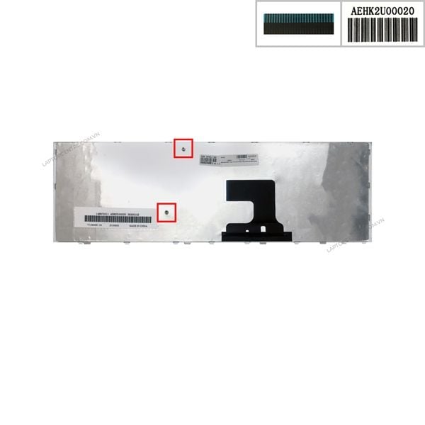  Bàn phím Sony VPC EJ AEHK2U00020 US Trắng Chữ đen Số Kèm khung (ORG +) 
