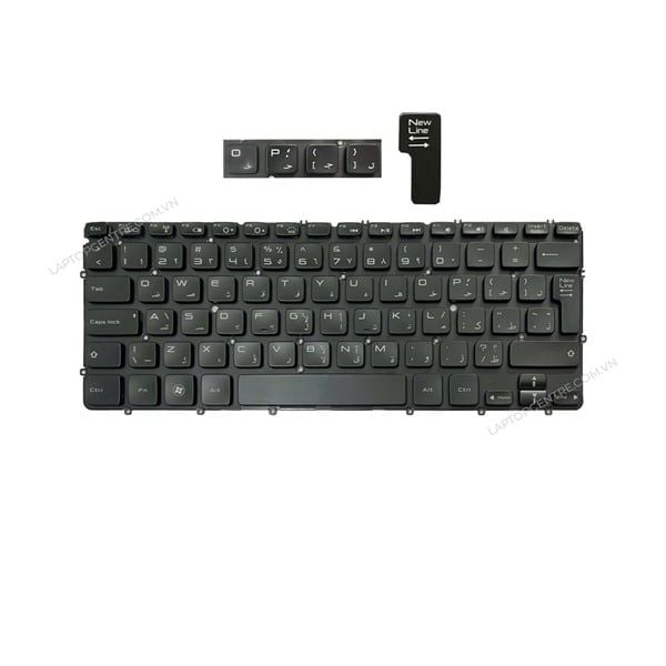  Bàn phím Dell XPS 13 9333 AED13Q00110 UK Phím đen Chữ trắng Đèn & L321X (ORG +) 