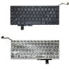  Bàn phím Macbook Pro 17 A1297 2010 UK Phím đen Chữ trắng Không khung (ORG +) 