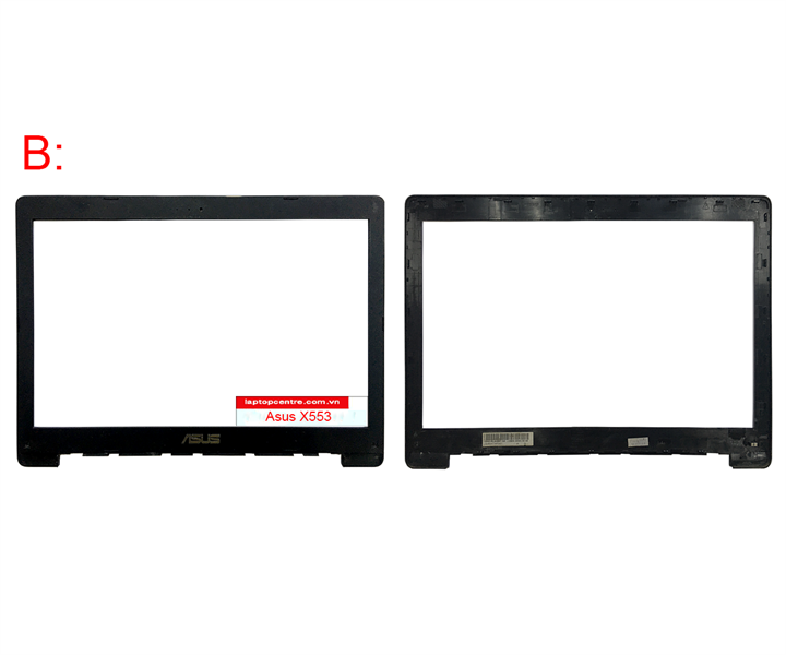  Vỏ B Asus VivoBook X553 Đen Nhựa (ORG +) 