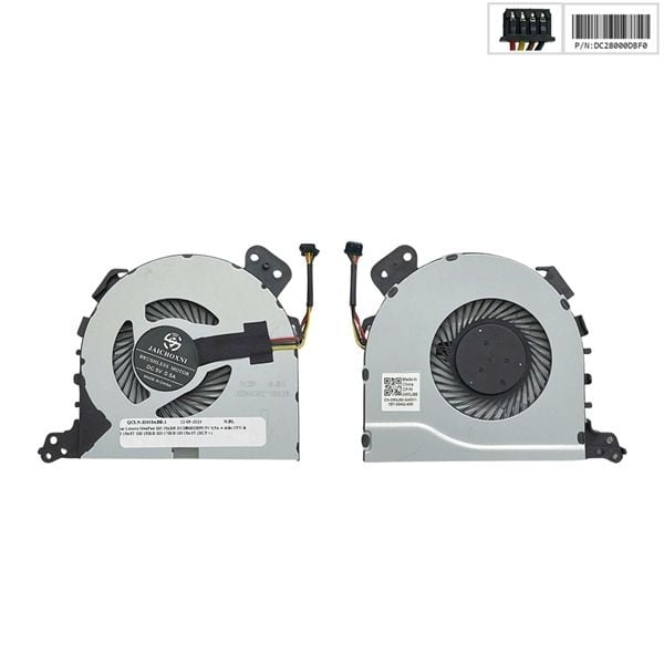  Quạt Lenovo IdeaPad 320 15ABR DC28000DBF0 5V 0,5A 4 chân CPU & 320 15AST 320 15IKB 320 17IKB 130 15AST (HCP +) 