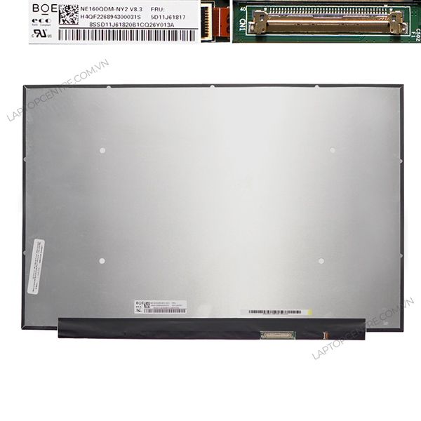  Màn hình 16 Lenovo ThinkBook 16 G4 B160QAN02.H 2560px QHD IPS 120HZ Thường 40 chân Tràn viền không ốc (ORG +) 