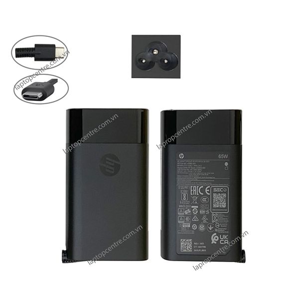  Sạc HP 65W 20V 3.25A chân Usb C hình Oval (AUTH +) 