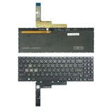  Bàn phím MSI Pulse 15 B13VFK US 4H+NK101.081 Phím đen Chữ trắng Đèn RGB Nút AI Nút nguồn Không khung Cáp LED 16pin & Cyborg 15 Air A12V Pulse 15 B13VGK (MS-1585) (ORG +) 