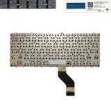  Bàn phím Asus NovaGo TP370 0KNR0-2101UI00 US Phím ghi đậm Chữ trắng Không khung & TP370QL (ORG +) 