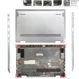  Vỏ D Dell Inspiron 5590 0KHGWH 01V3D3 Bạc Nhựa Đế cao su & 5598 (ORG >) 