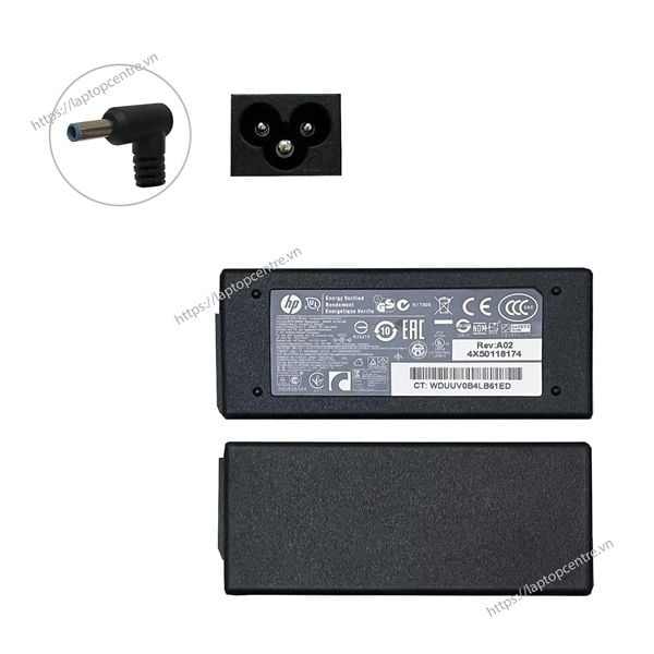  Sạc HP 45W 19.5V 2.31A chân 4.5x3.0 kim nhỏ hình chữ nhật (ORG +) 