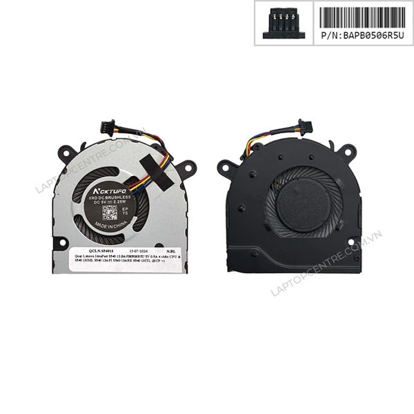  Quạt Lenovo IdeaPad S540 13 BAPB0506R5U 5V 0.5A 4 chân CPU & S540 13IML S540 13API S540 13ARE S540 13ITL (HCP +) 