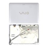  Vỏ A Sony SVF 142 3FHK8LHN000 Trắng Nhựa Cảm ứng & SVF141 SVF143 SVF1421 (ORG +) 