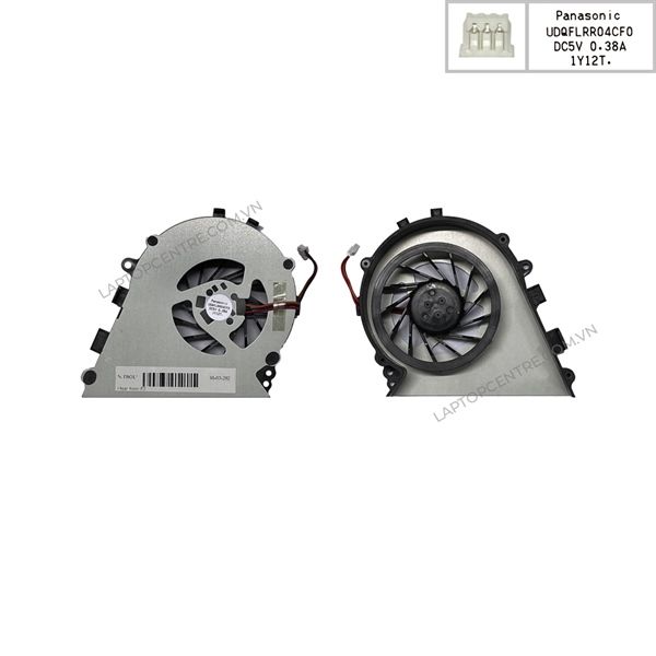  Quạt Sony Vaio VPC F2 UDQFLRR04CF0 5V 0.38A 3 chân CPU & VPC F21 VPC F22 VPC F23 (ORG +) 