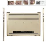  Vỏ D Dell Vostro 5459 0T7KGN Vàng Nhựa Đế cao su Nắp LAN (ORG +) 
