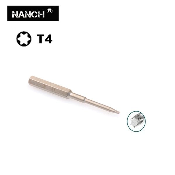  Đầu Tô vít hoa thị 6 cánh Nanch S2-T4 