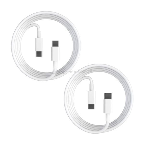  Sạc MacBook 61W 20.3V 3A chân Usb C hình vuông kèm cáp & Macbook Pro 14 13.3 Model A1990 A2166, MacBook Air M3 M2 M1 Model A1932 A2179 năm 2024 2023 2022 2021 (ORG +) 