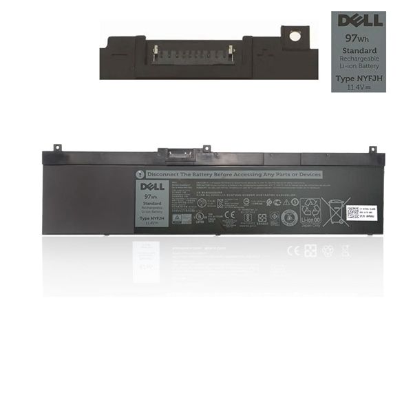  Pin Dell Precision 7530 NYFJH 11,4V 97Wh 8070mAh & 7730 7540 7740 (ORG +) 