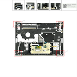  Vỏ C Lenovo Slim 5 14IRL8 5CB1L10834 Bạc Nhựa Nút nguồn & 14ABR8 (ORG -) 