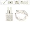  Sạc LG 65W 3.25A 20V chân Usb C hình vuông màu trắng Kèm cáp &LP65WGC20P-EK B (ORG +) 
