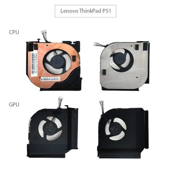  Quạt Lenovo ThinkPad P51 00NY520 5V 0,5A 5 chân CPU & P50 (ORG +) 