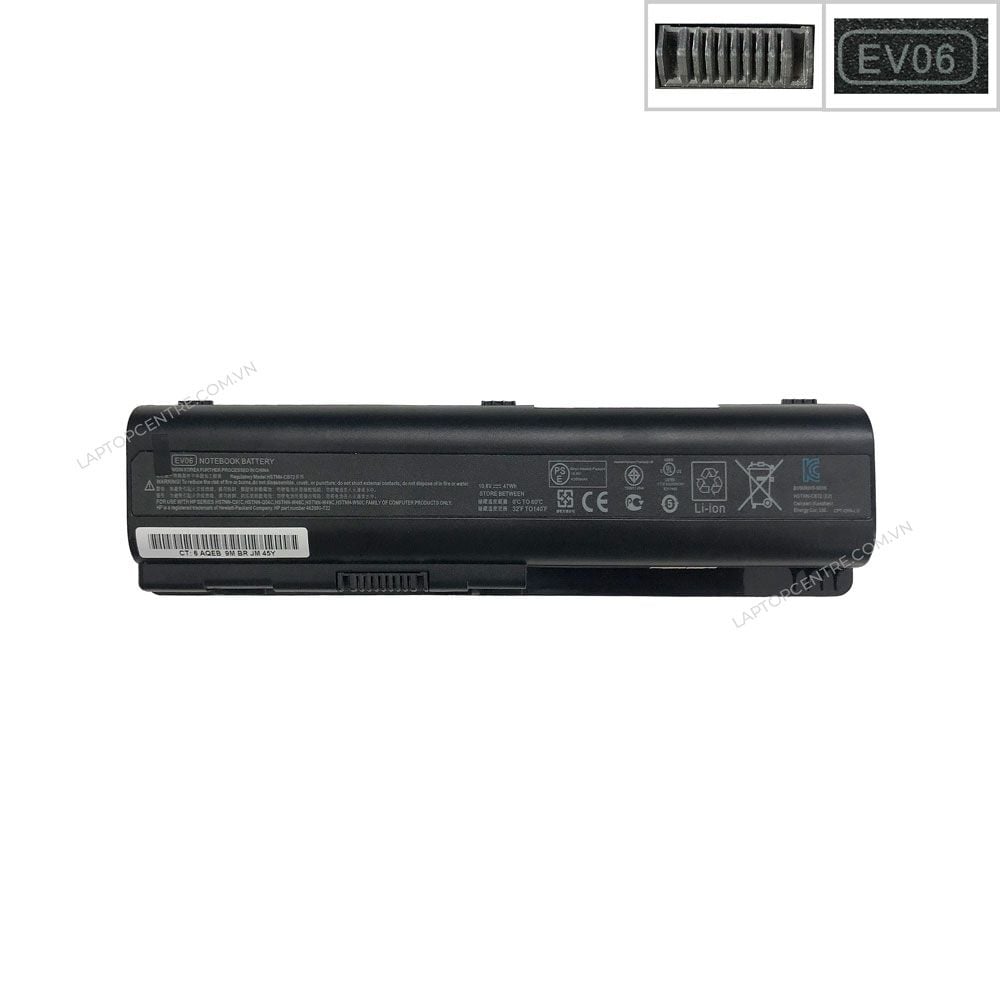 Pin HP Compaq CQ40 EV06 10.8V 47Wh 5200mAh & CQ60 CQ70 Pavilion DV4 DV5 DV6 (ORG +) 