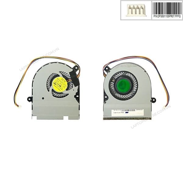  Quạt Asus Transformer Book TP500 DFS501105PR0T FFFQ 5V 0,5A 4 chân CPU & TP500L TP500LN TP500LB (HCP +) 