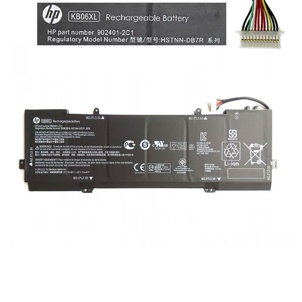  Pin HP Spectre X360 15 BL KB06XL 905524-855 11,55V 67Wh 5801mAh 9cell (ORG +) 