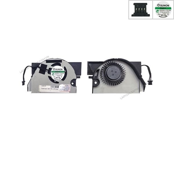  Quạt Acer Aspire VN7 791 MG60090V1-C250-S9C 5V 0,5A 4 chân CPU & VN7 791G (ORG +) 