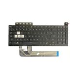  Bàn phím Asus TUF Gaming FX506 AEBKXU00010 US Phím đen Chữ trắng Đèn RGB & FX506U FA506 (ORG +) 