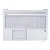 Vỏ C HP ProBook 450 G6 4BX8KTATP00 US Bạc Kim loại Khoá vân tay & 455 G6 (ORG +)