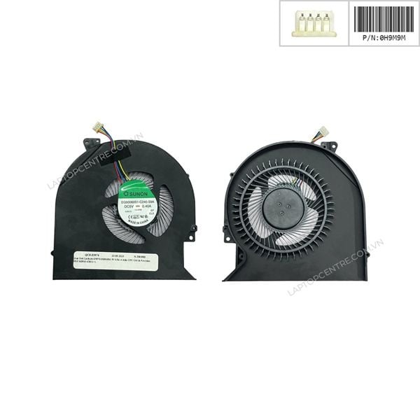  Quạt Dell Latitude E5570 0H9M9M 5V 0,5A 4 chân CPU GM & Precision 3510 M3510 (ORG +) 