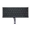  Bàn phím Macbook Air 13 A1369 US Phím đen Chữ trắng Không khung & A1466 (ORG +) 