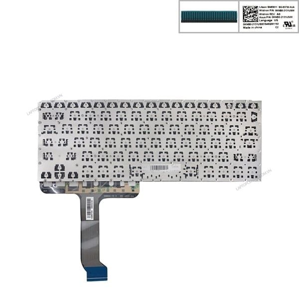  Bàn phím Asus ZenBook UX360CA 0KNB0-2131US00 US Đen Chữ trắng (ORG +) 