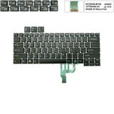  Bàn phím Fujitsu Lifebook U9310 Song ngữ Trung Phím đen Chữ trắng Không khung & U9310X U9311 U9311A U9311X U937 U938 U939 NC05009-B728 (ORG +) 