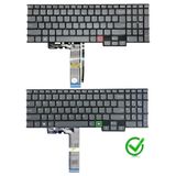  Bàn phím Lenovo IdeaPad 5 Pro 16ARH7 US V203520A-US-1 Phím ghi Chữ trắng Đèn Số Nút AI không khung & Ideapad 5 Pro 16IAH7 Pro 16ACH6 Pro 16IHU6 (ORG +) 