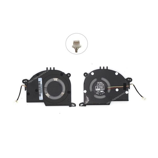  Quạt LG Gram 14Z90P DFS5K12214161U 5V 0,5A 4 chân CPU & 16Z90P (ORG +) 