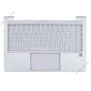 Vỏ C HP ProBook 440 G8 4BX8QTATPB0 US Bạc Kim loại Khóa vân tay & 445 G8 (ORG +)