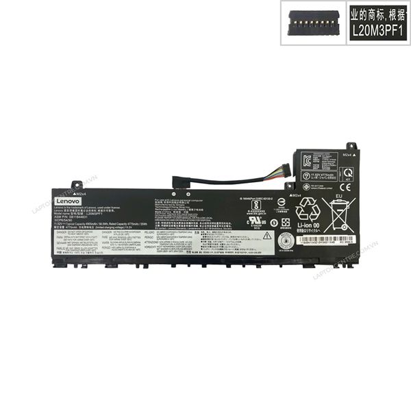  Pin Lenovo IdeaPad 5 Pro 14 ITL6 L20M3PF1 11.52V 56.5WH 4905mAh (ORG +) 