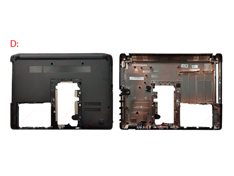  Vỏ D Acer Aspire ES1 432 60.GFSN7.003 Đen Nhựa (ORG +) 