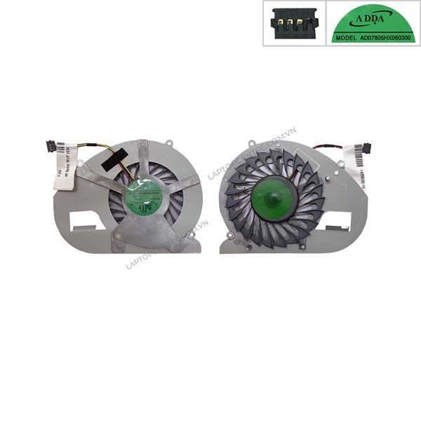  Quạt Sony Vaio SVF15N AD07805HX050300 5V 0,15A 3 chân CPU (ORG +) 