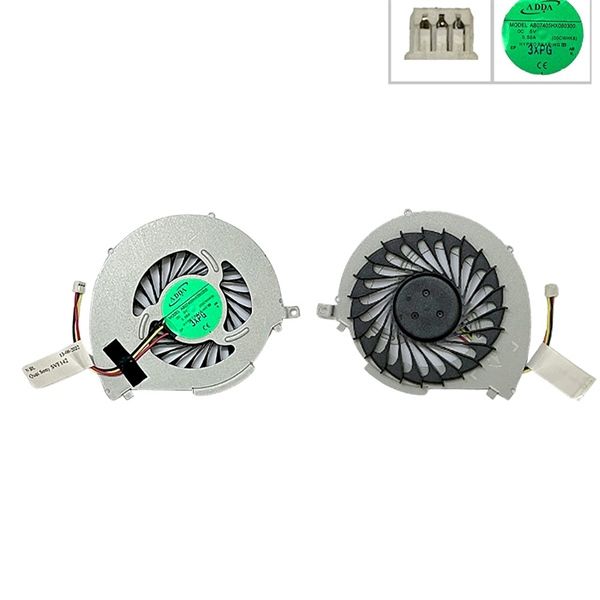  Quạt Sony SVF142 00CWHK8 AB07405HX080300 5V 0,50A 3 chân CPU (ORG +) 