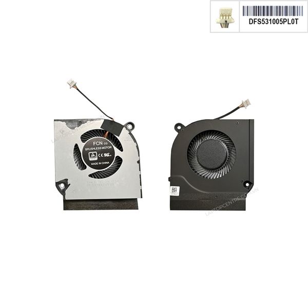  Quạt Acer Nitro AN515 52 DFS531005PL0T 5V 0,5A 4 chân GPU Dày & AN515 51 AN515 41 A515 51 A515 41 G3 571 G3 572 G3 573 PH315 52 (ORG +) 