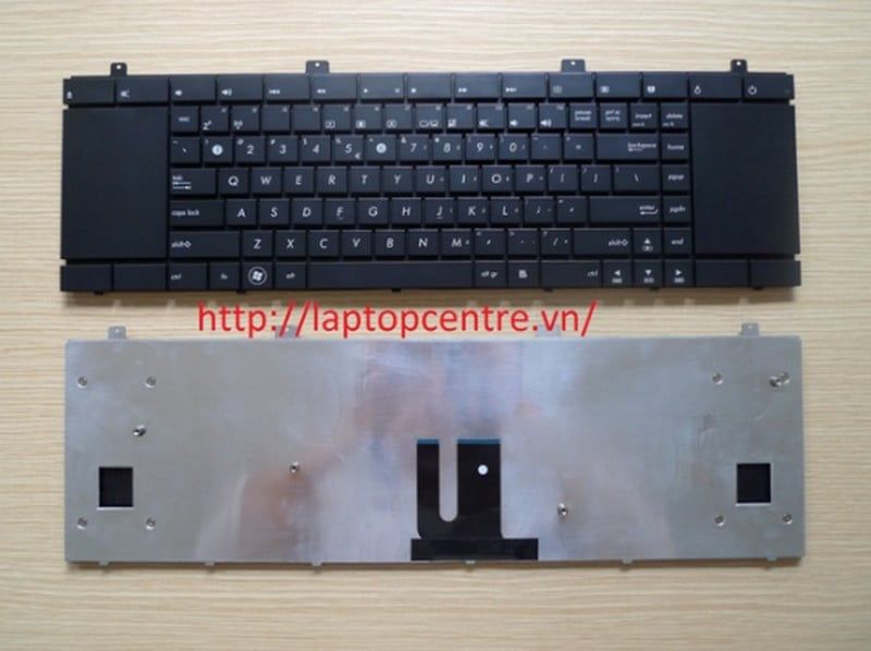  Bàn phím Asus NX90J US Phím đen Chữ trắng & NX9JN NX90SN (ORG +) 