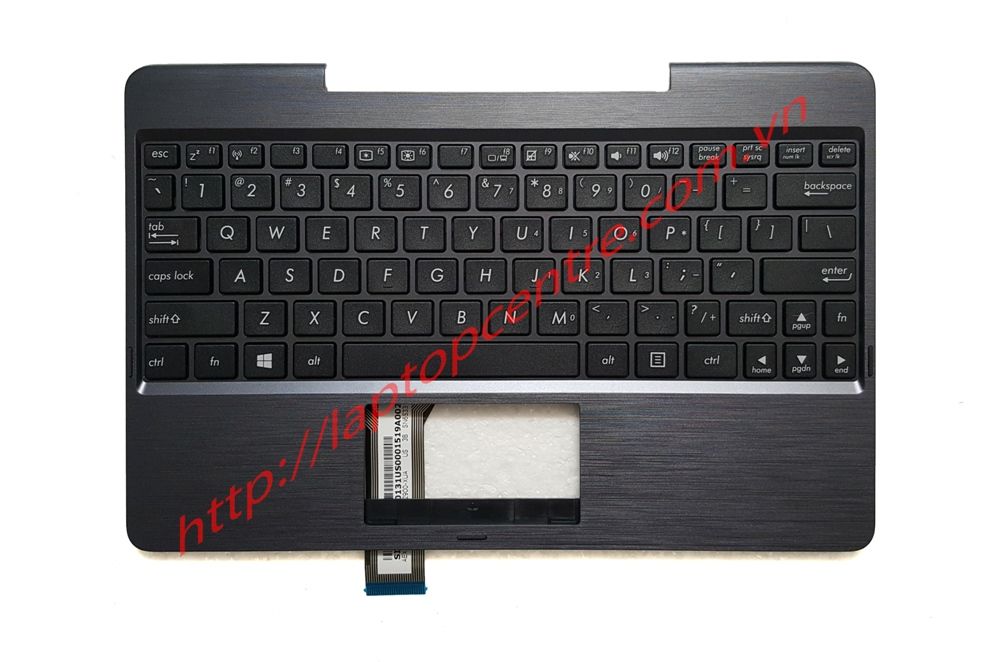  Bàn phím Asus Transformer Book T100TA 13NB0451AP0301 US Phím đen Chữ trắng Kèm C Ghi Đậm Nhựa (ORG +) 